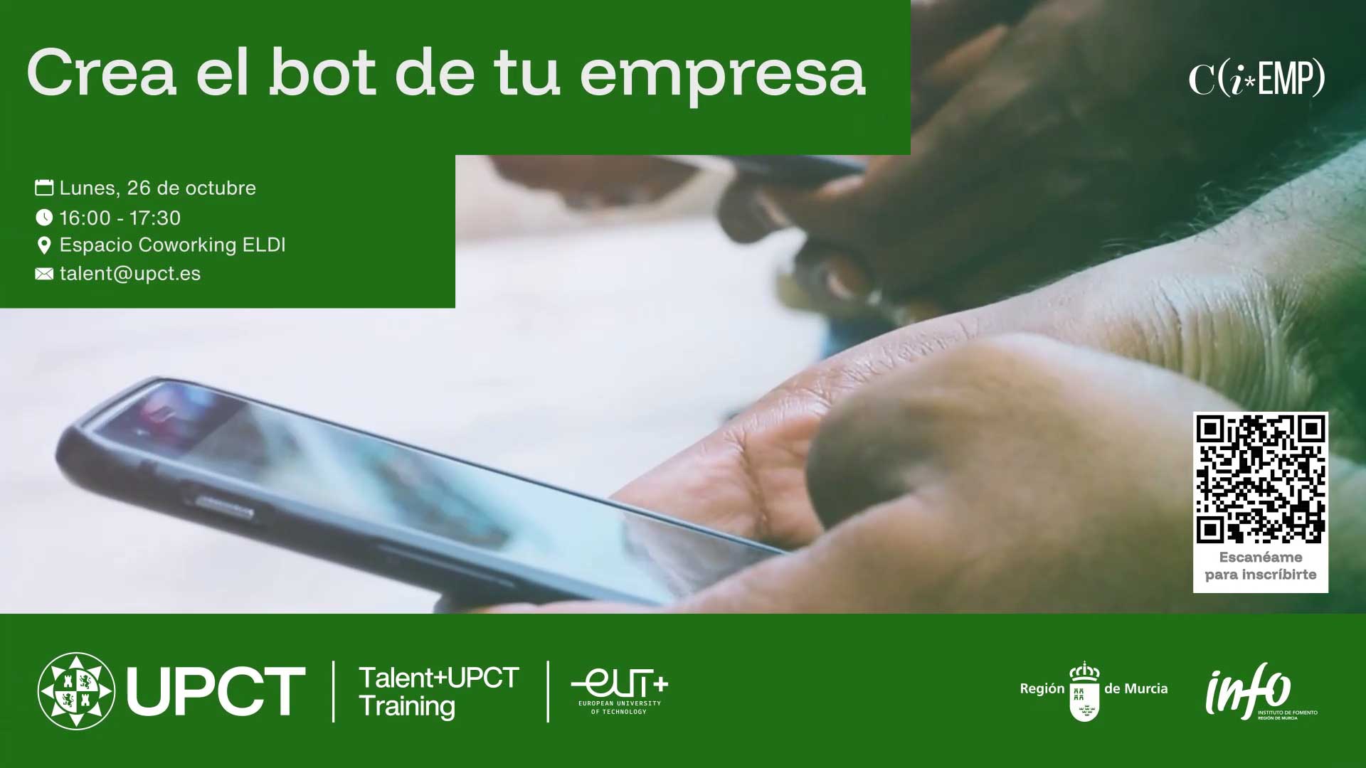 Imagen Talent+TRAINING | Crea el bot de tu empresa