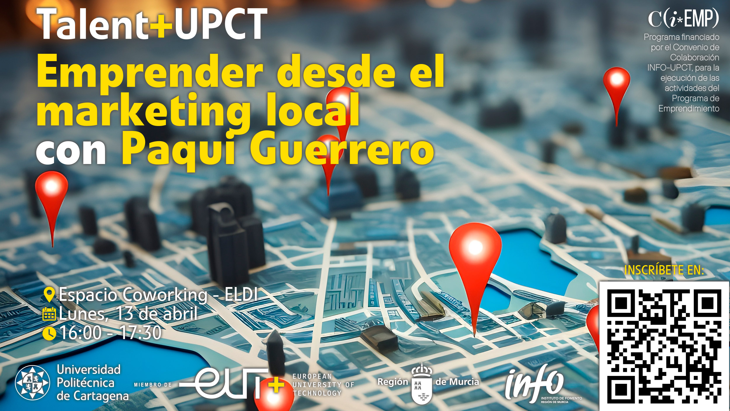 Imagen Seminario "Emprender desde el marketing local"