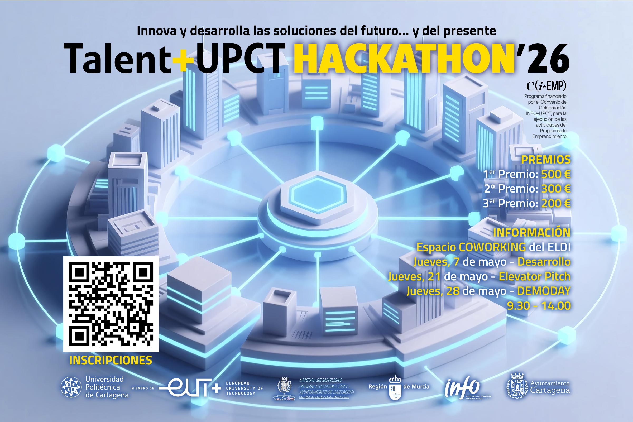 Imagen Ya está aquí Talent+UPCT Hackathon 2026